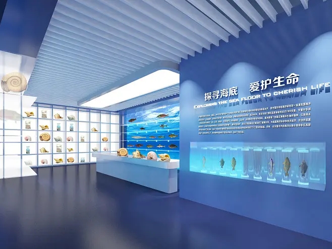 展廳設(shè)計(jì) ，展廳 ，鑫時(shí)空